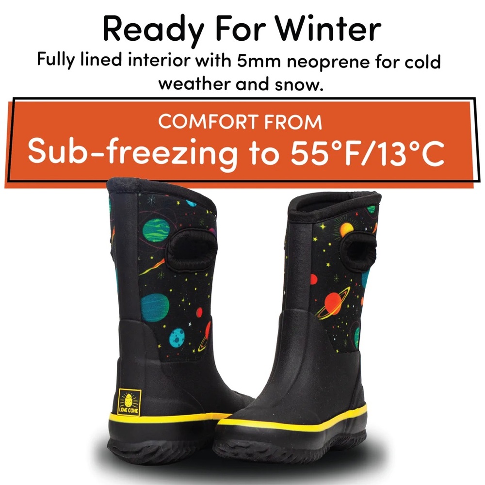 Lone Cone Space Adventure Mud Boots - Snow Boots - Neoprene